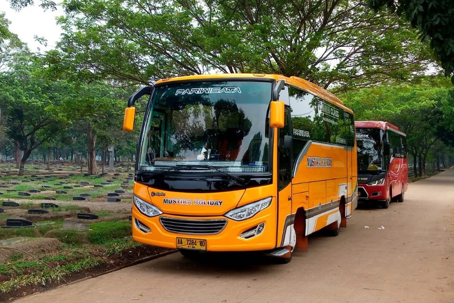 Acara Ziarah, Sewa 3 Bus Medium 