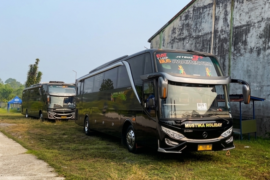 Chill Out di Alam Asri: Sewa Big Bus Mustika Holiday ke Sukabumi Jawa Barat