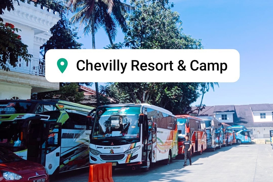 Medium Bus Pariwisata ke Chevilly Resort & Camp