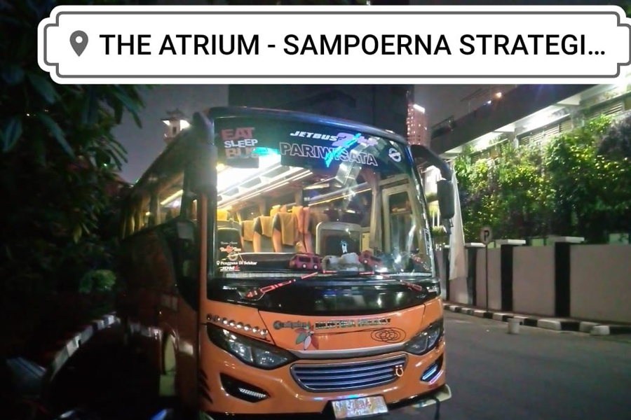 Si Orange Bus Medium Bersama Sampoerna Strategic